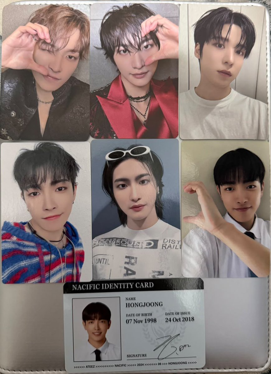kaiaatz's tweet photo. VENDO/VENDA SET ATEEZ

200 + Frete a calcular.
não vendo separado.
reservo por duas semanas.
pode abrir ceg.
feedbacks em @kaiaatz (twt) https://t.co/ECudB15kco