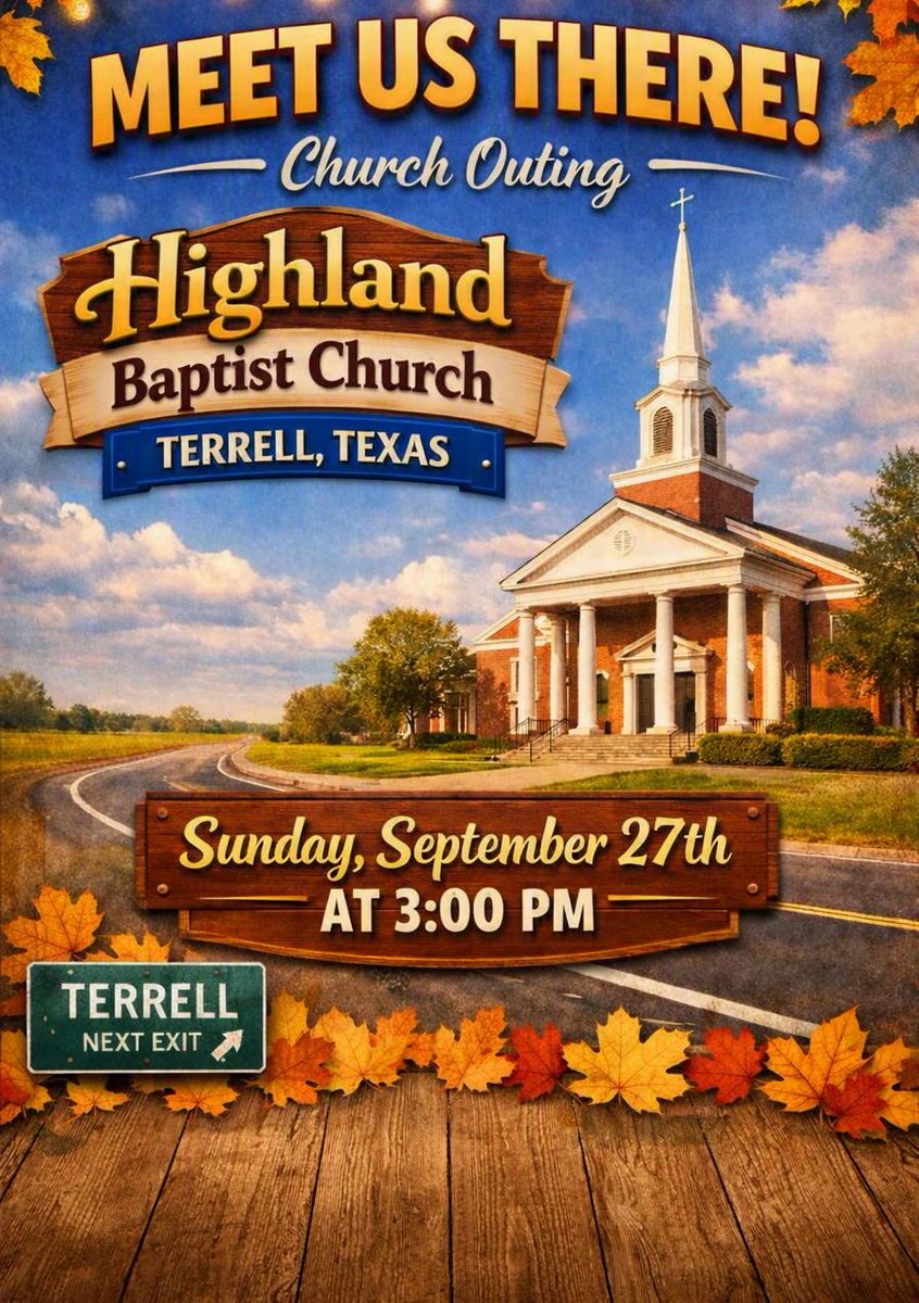 ZionTexas's tweet photo. Greetings ZBC,

Zion Baptist Church will be the special guest of Highland Baptist Church, If you plan to meet us there, please respond to this message. We must provide an accurate number for food preparation.

Thank you for your cooperation.
Be blessed.

2 of 2 https://t.co/g6lr6ykHyu