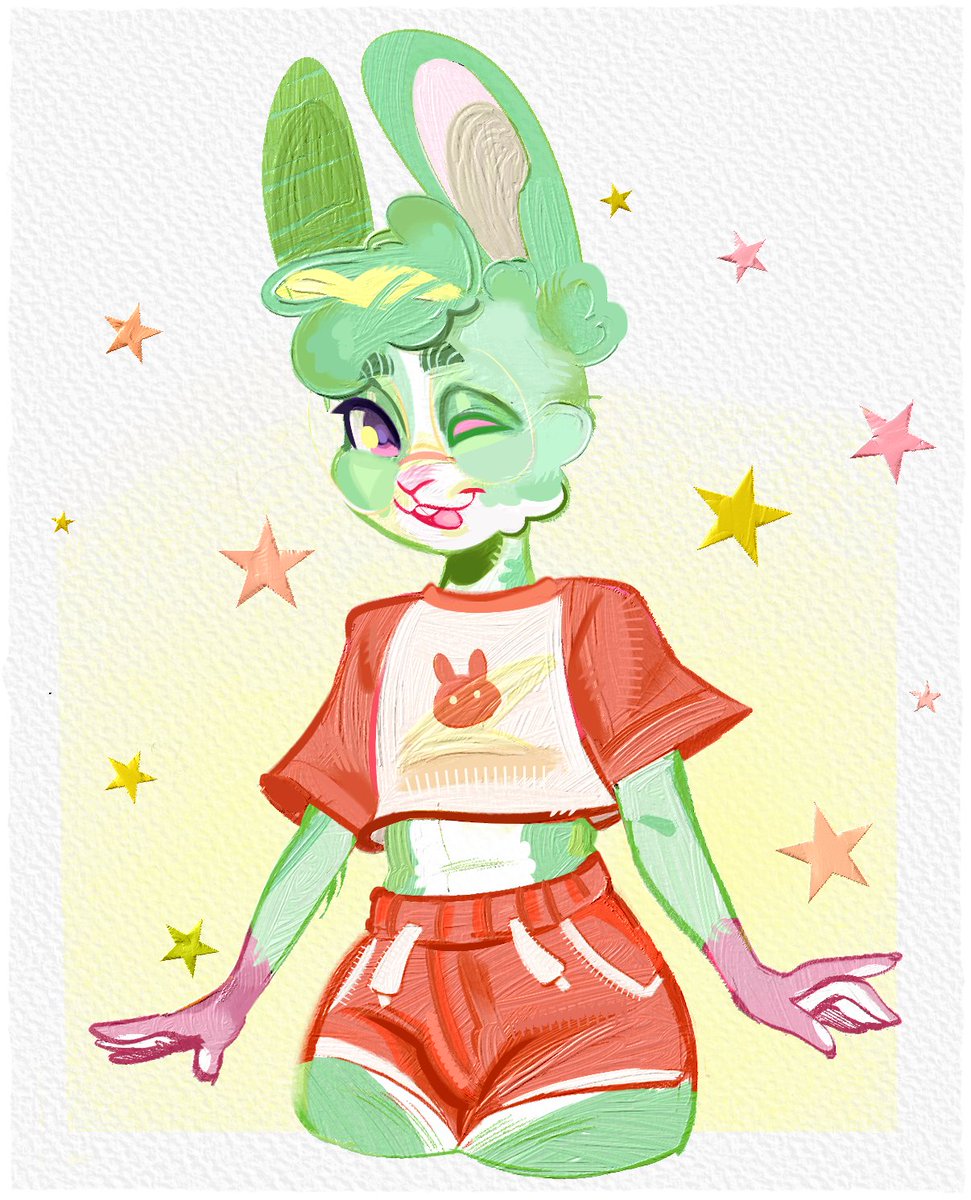 Pip_Bunn's tweet photo. red pops well against a green bun :3

🎨@_sonaler https://t.co/QX3v5EFk4R