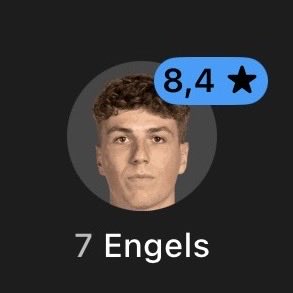 RisingStarXI's tweet photo. 🇧🇪⚒️ 𝗔𝗥𝗡𝗘 𝗘𝗡𝗚𝗘𝗟𝗦 (𝟮𝟮) against Derby County:

• 90 Minutes
• MOST CHANCES CREATED (6)
• 69 Touches
• 8 Recoveries 
• 6 Passes Final Third
• 4 / 5 Accurate Long Balls
• 3 Interceptions 
• 5 / 7 Ground Duels Won

𝗧𝗢𝗣 𝗣𝗘𝗥𝗙𝗢𝗥𝗠𝗔𝗡𝗖𝗘. ✨ https://t.co/391j6P6Zwq