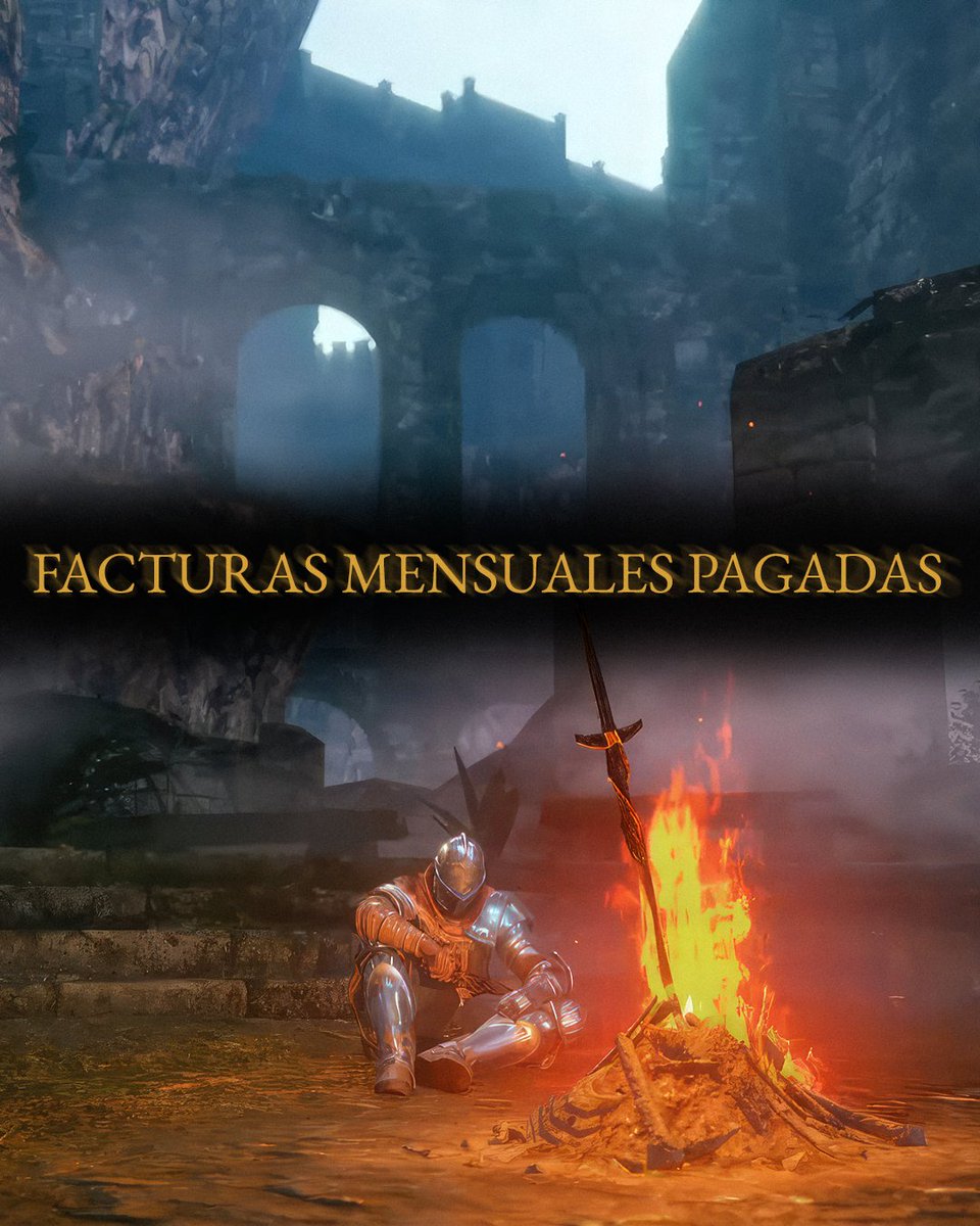 BandaiNamcoLA's tweet photo. ¿Y si Dark Souls fuera la vida real? 🤔 https://t.co/gzeYizibAy
