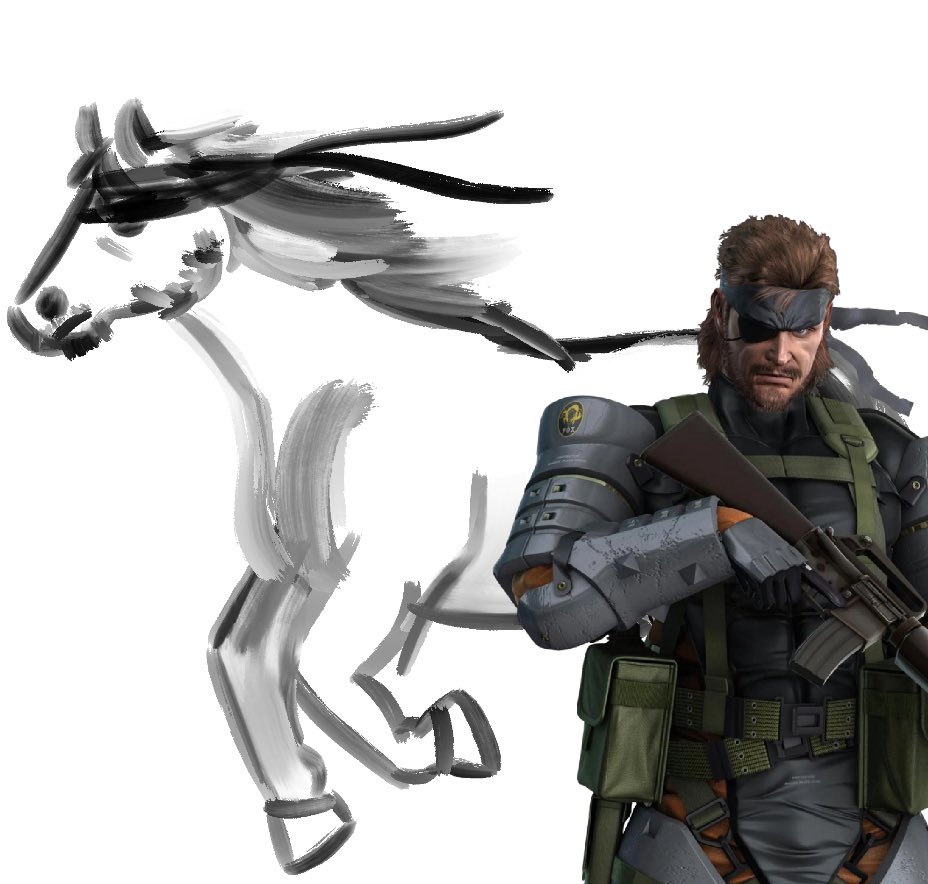 milktst's tweet photo. Horse big boss https://t.co/8VI98yN1O4