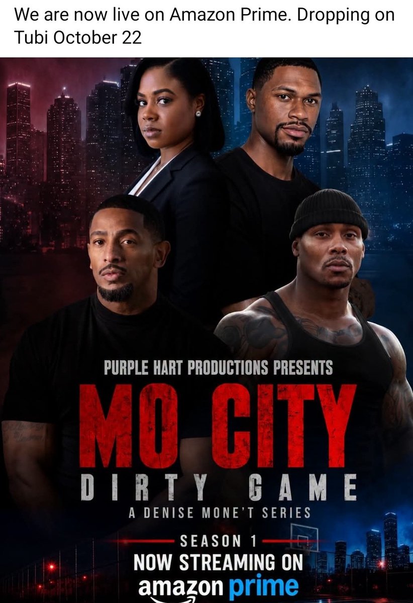 CoachDetrick's tweet photo. Check some of the Summer Creek Boys Basketball players in this new series. Streaming on Amazon Prime now and will be on Tubi October 22. https://t.co/a8SmgmIiEg