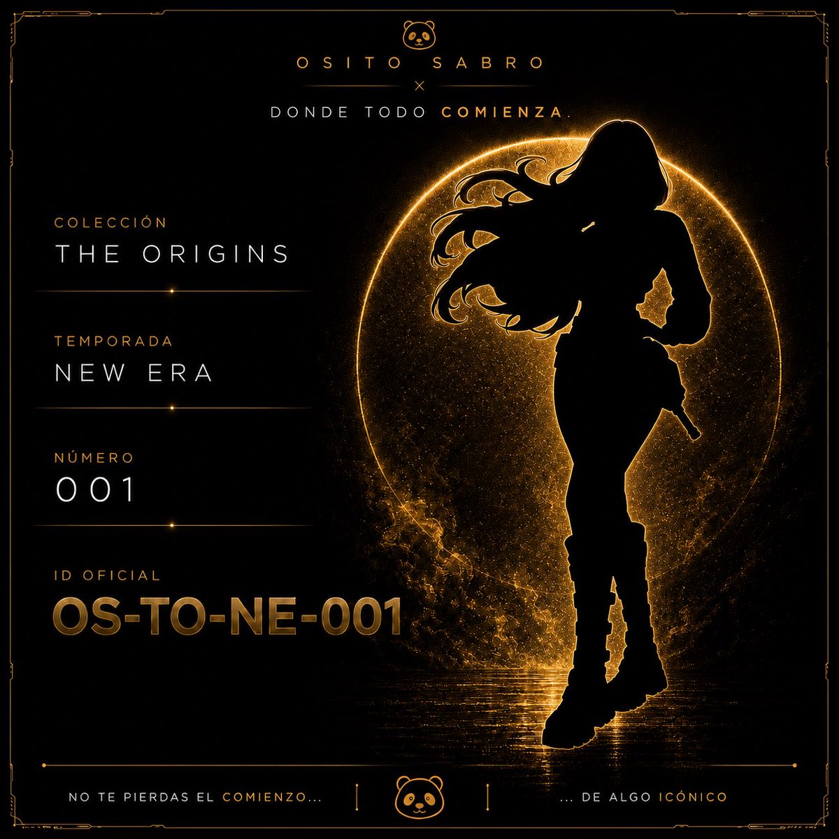Osito_Sabro's tweet photo. Toda historia tiene un origen.
Todo universo, un primer ícono. ✨

Comienza una nueva era en Osito Sabro.

The Origins — N.º 001
ID oficial: OS-TO-NE-001

Su identidad permanece oculta… por ahora. 👁️🐼

No te pierdas el comienzo de algo Icónico.

#OsitoSabro #TheOrigins https://t.co/DyYT4CkpS5