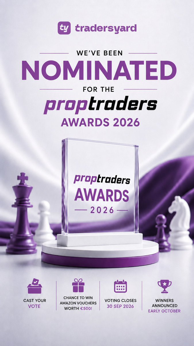 TradersYard's tweet photo. 🏆 TradersYard Has Been Nominated For The https://t.co/RRHCtg52yG Awards 2026! 🇩🇪🦅

Now We Need The Yard To Show Up. 🔥

🗳️ Voting Is FREE
🌍 Vote From Anywhere
🎁 Chance To Win €500 In Amazon Vouchers
📅 Voting Closes September 30th

👉 CAST YOUR VOTE HERE - https://t.co/RRHCtg52yG 

Let’s Bring This One Home. 🏆🦅
