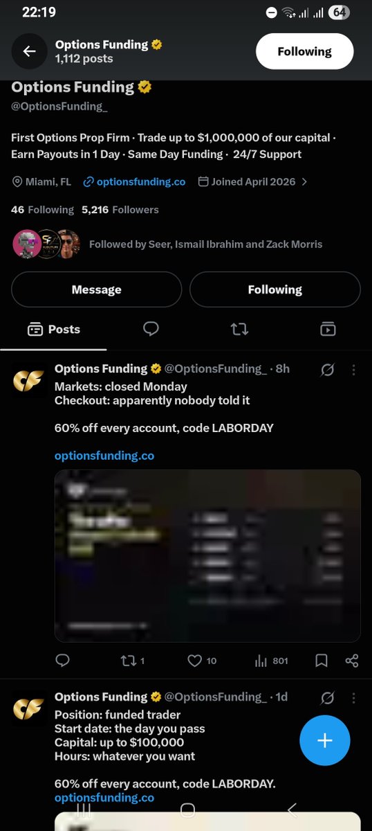 DIKA_chuk's tweet photo. @MrZackMorris @OptionsFunding_ LFG 💛🔥🔥 https://t.co/Qk2EueF5pZ