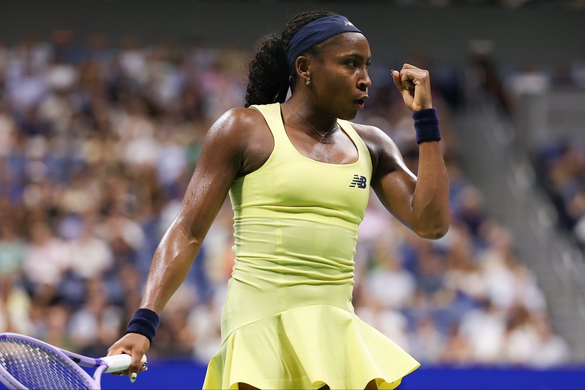 LovelymarisaT's tweet photo. Back in the Round of 16!! #TeamCoco #USOpen 🎾 https://t.co/vdeuByXY3c