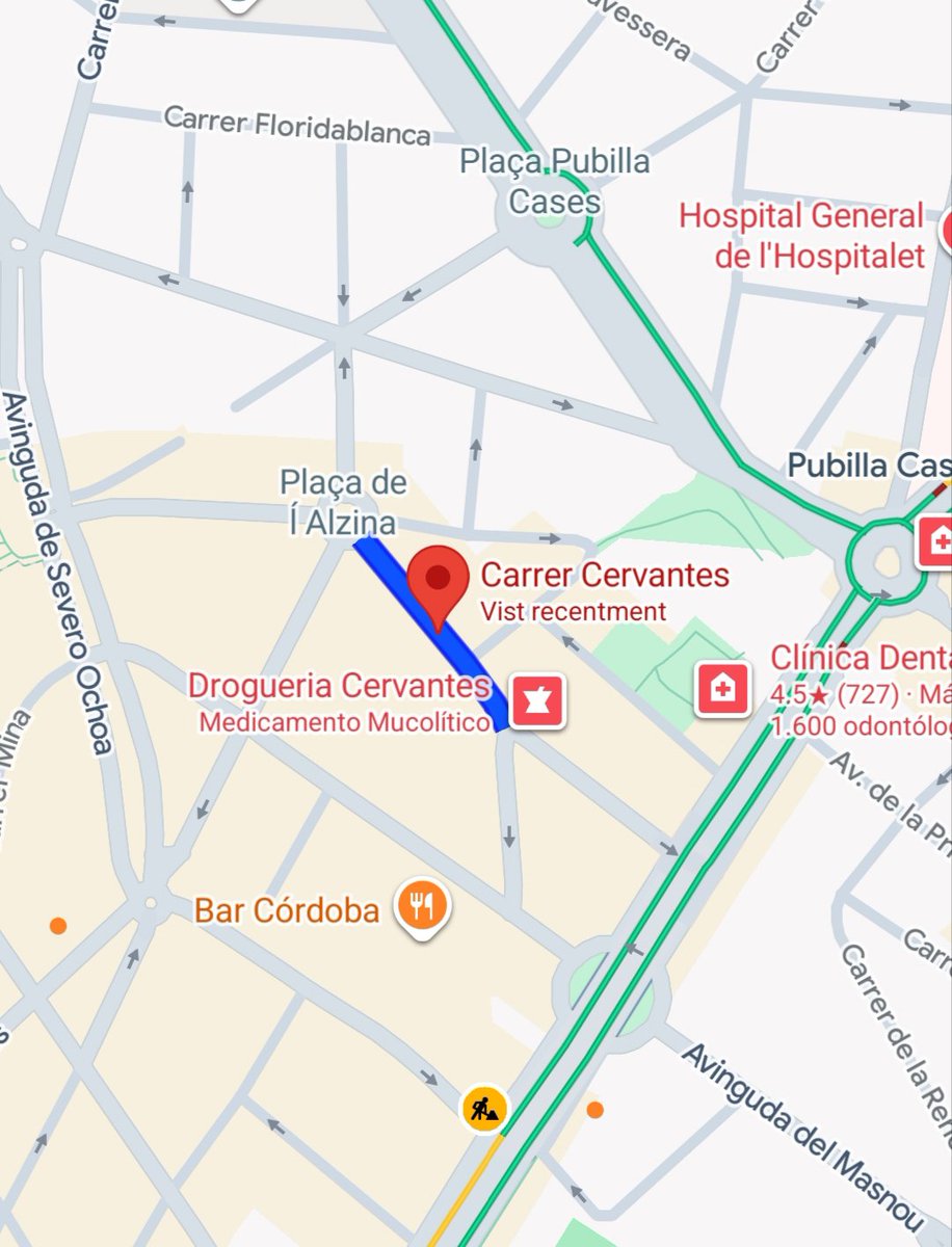 ireneuc's tweet photo. El c/Cervantes de Pubilla Cases, es diu així des del 1946, quan les autoritats franquistes van decidir canviar el nom al carrer Campanetes (Campanillas, en castellà) pel del famós escriptor espanyol. El 1988, l'ajuntament va confirmar el nom que ha arribat fins avui. #HistoriaLH https://t.co/Q8e7AGKxkQ