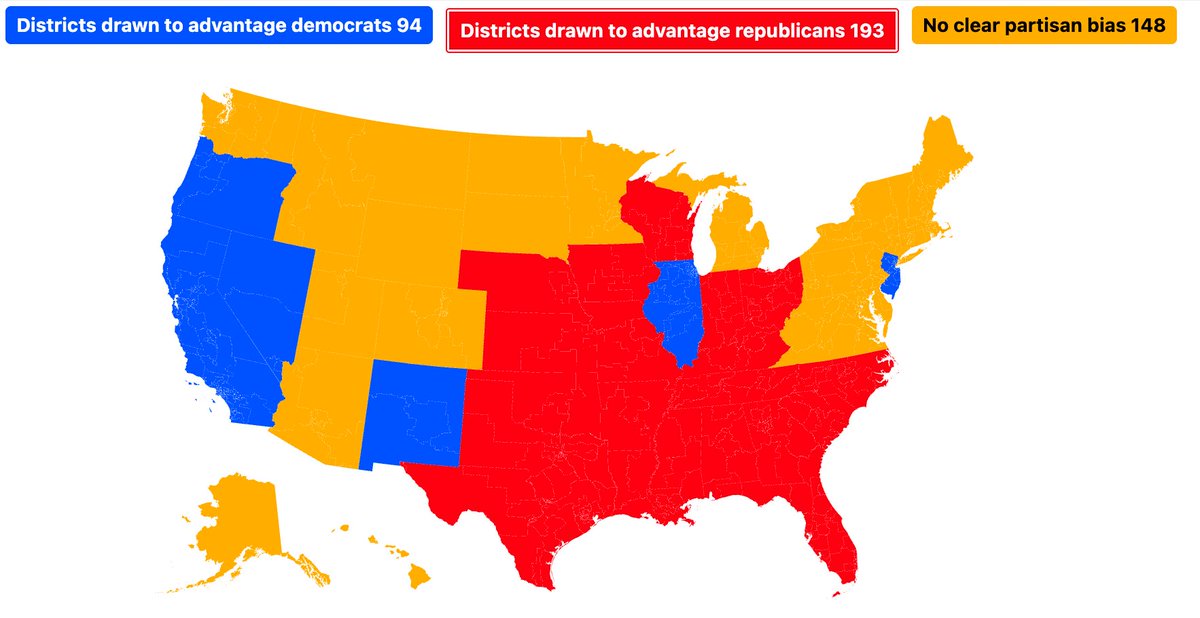 casadeesamitus's tweet photo. its not "both sides btw" republicans have stolen 2x districts worth of state maps https://t.co/e82lbsmvQh