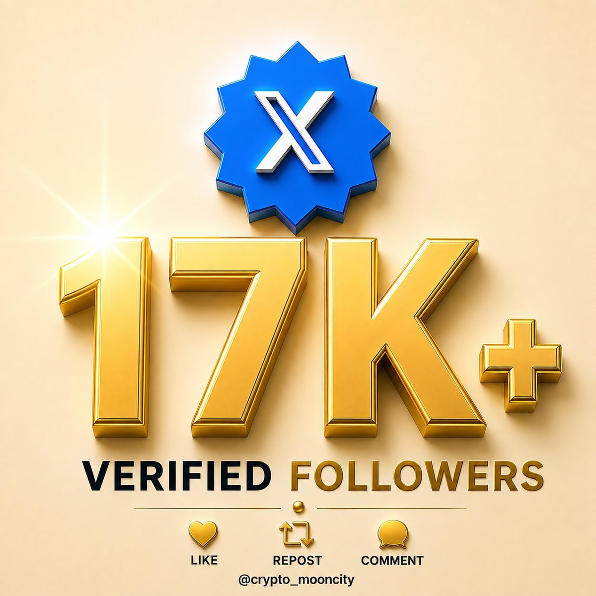 Barronreagan1's tweet photo. Need 17K verified followers? 🔥

Just say “Hi” 👇

Your account may be small — let’s make it bigger together. 🚀 https://t.co/Gebnqr4Ltm