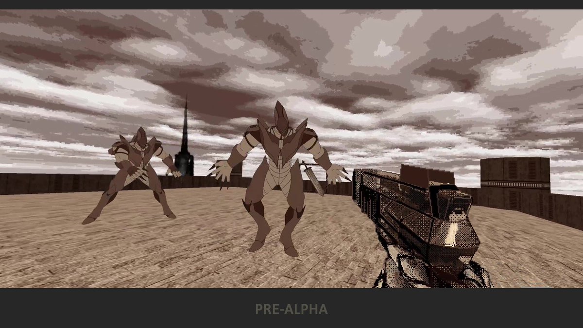 MidnightEdge184's tweet photo. Unannounced Project, Enemy Concept. #screenshotsaturday https://t.co/vhh0q8Egqt
