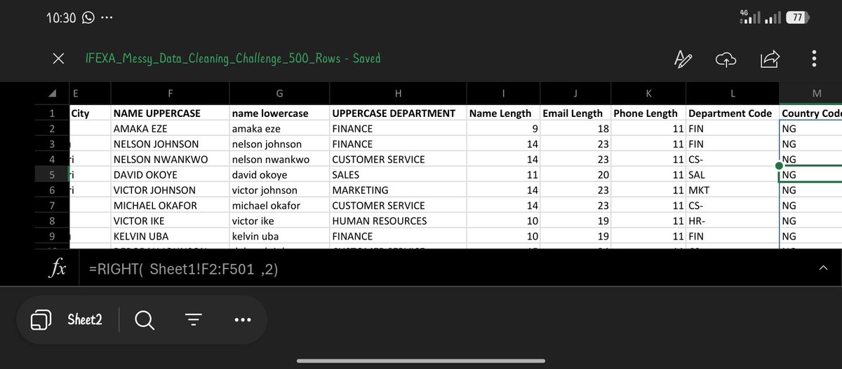 SportyOracle's tweet photo. Currently undergoing IFEXA Data Analysis 4 weeks Training 
It's been an impactful journey so far 

I'm passionate about becoming a Data Analyst https://t.co/5b6IbZtmm5