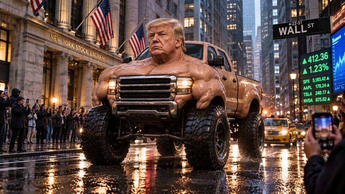 Dtrucksol's tweet photo. Wall Street just got a new heavyweight. 🏦🔥

$DTRUCK

E8o3gTJSjCofWfDs73D3aTUpipfoVJeB9iztiwYBpump https://t.co/uhNT682zYi