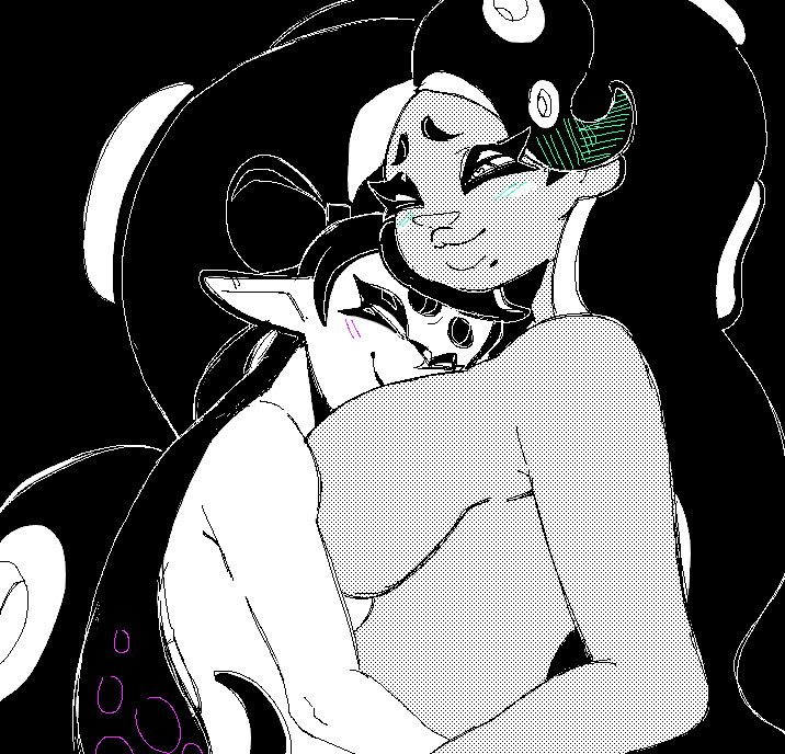 Spicy_ssaur's tweet photo. "MARINA X CALLIE NOW GRRRRR" -> everything is romantic between those two https://t.co/YgXie1o3i4 https://t.co/QfMnRANXCO