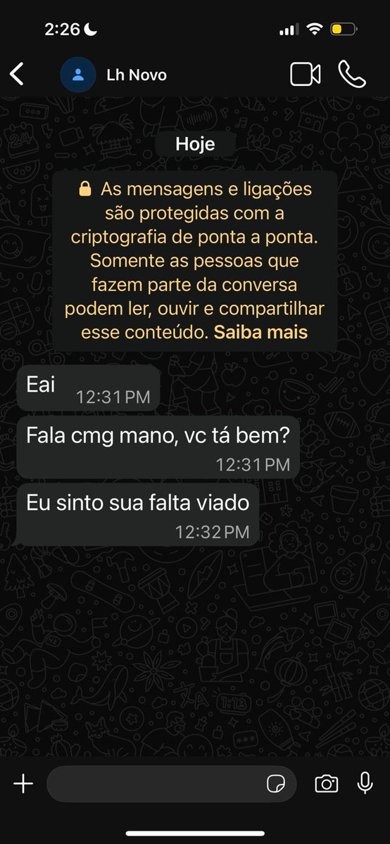 trapcit0u's tweet photo. 🚨ATUALIZAÇÃO - Emitê Único vaza print do LH CHUCRO mandando mensagem

“Eu sinto sua falta viado” 🫢💔 https://t.co/TPljNKbcy6
