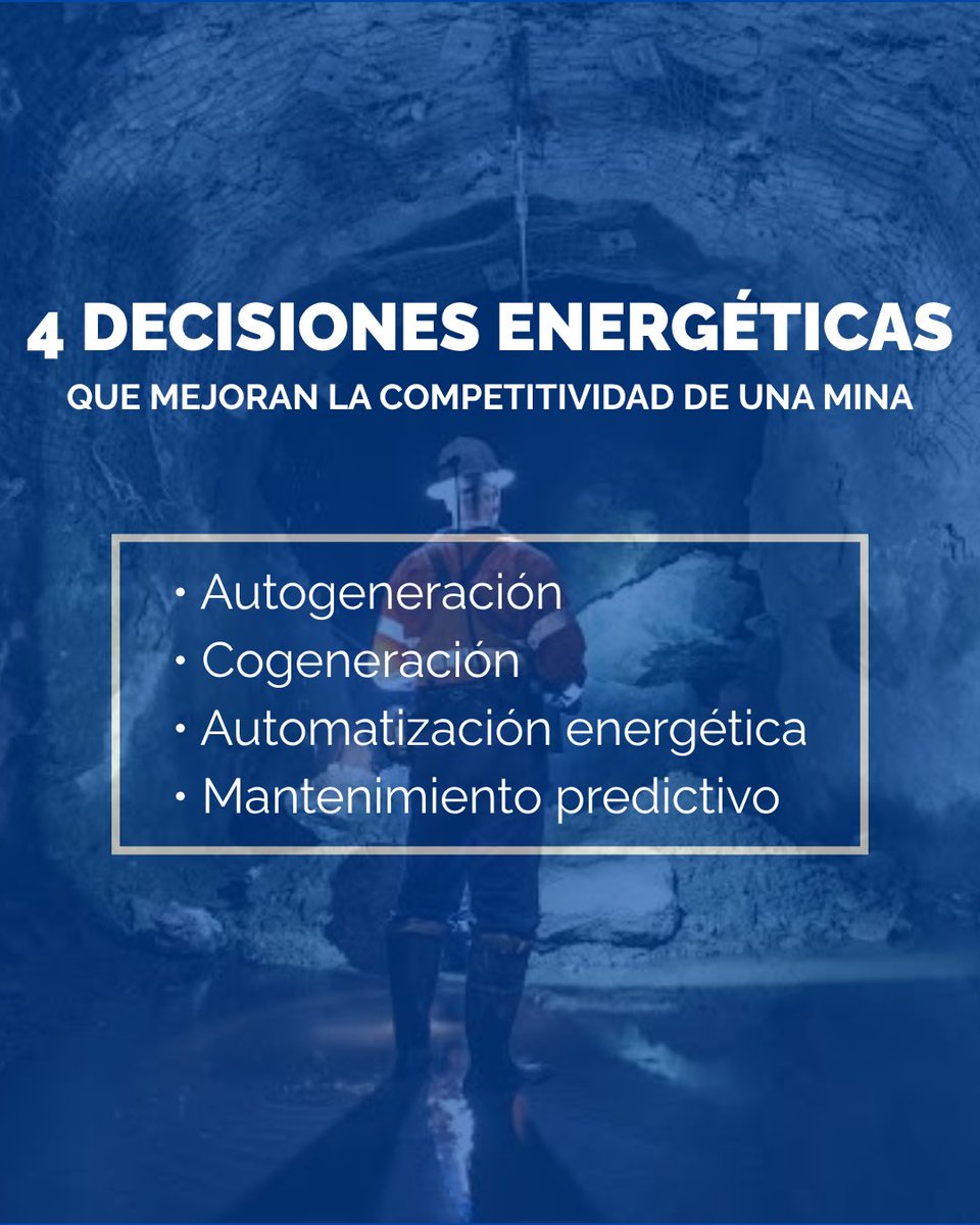 PICARLLC's tweet photo. Hablar de minería es hablar de energía. La electricidad interviene en toda la cadena.
Desde Picar Mining y Picar Energy aportamos conocimiento, respaldo y soluciones energéticas para la industria.
#eficienciaenergetica #mineriaresponsable https://t.co/p4ANKkodJr
