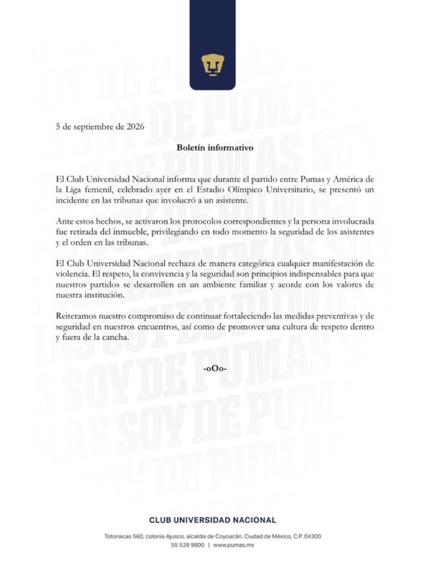 MrElDiablo8's tweet photo. #SiLoReconocesDenúncialo 

En medio de una riña en el estadio Olímpico Universitario éste HDP golpeó a un vendedor que nada tenía que ver con la trifulca, Pumas informó que fue retirado del encuentro femenil.  

#Video 🎥👇🏽 https://t.co/YatH91wEfU