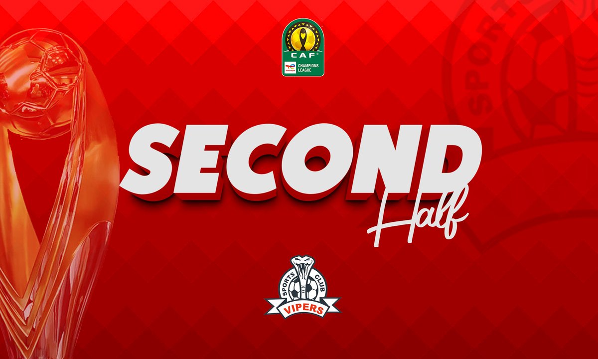 VipersSC's tweet photo. Work to do in the second half.

Let’s show more mettle, Venoms ,👊🏿

#TotalEnergiesCAFCL || #VenomsUpdates || https://t.co/tJhqotlhFJ