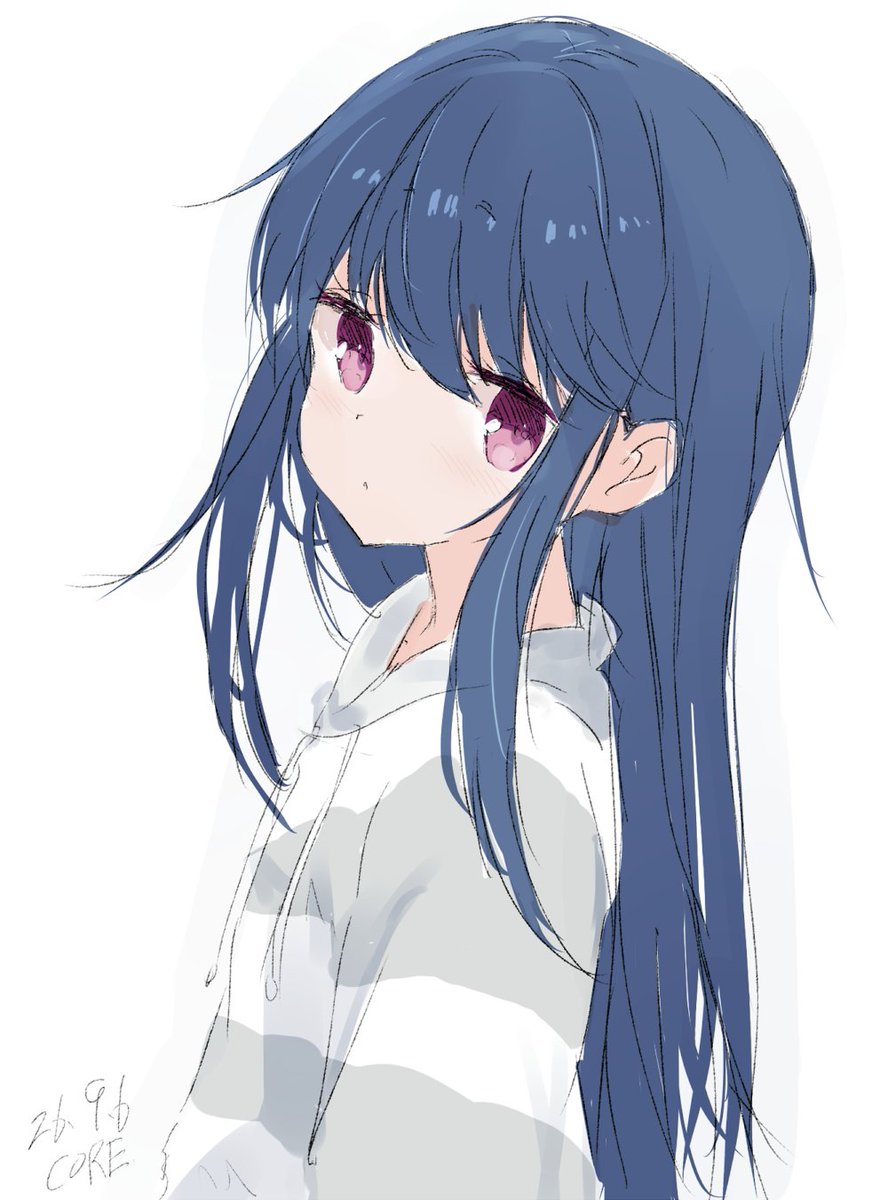 daddymulk2013's tweet photo. 髪下ろし志摩リンちゃんを描きたくなったので https://t.co/2K811iXtoJ