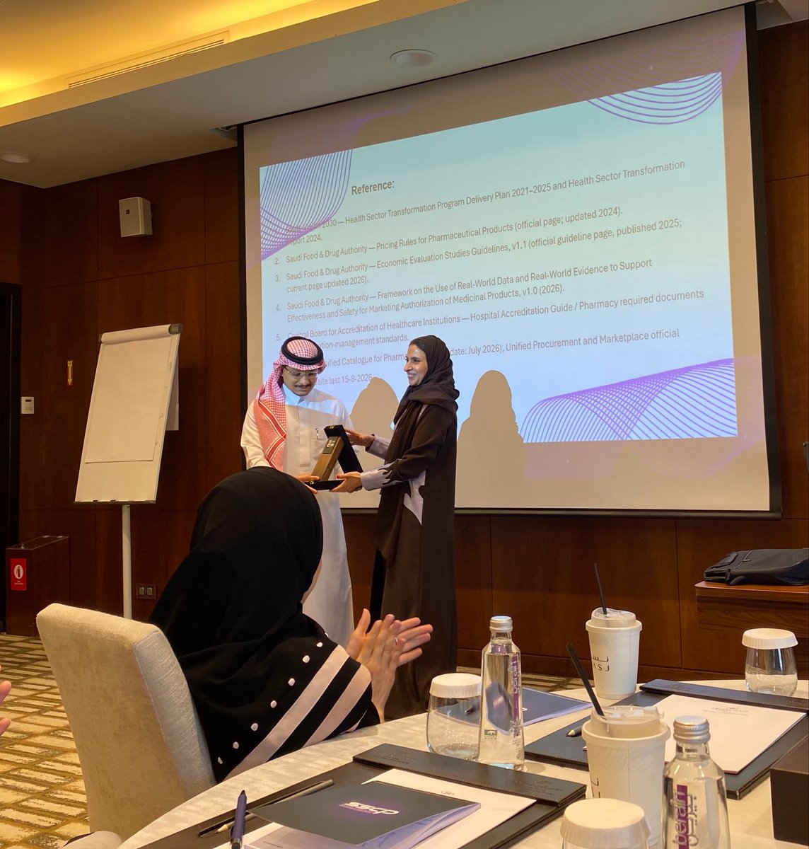 ar833500's tweet photo. وأخيرًا… Day 4 🤍✨.
آخر يوم من المؤتمر، وأجمل ختام له كان بورشة Formulary Decision-Making مع 
Dr. Wejdan Aburas and  Dr. Hajer Al-Mudaiheem
موضوع جميل ومفيد، وسعيدة إني ختمت أيامي في المؤتمر بهالورشة❤️.
#SSCP26 
#ClinicalPharmacy 
#LimitlessInsights 
#PharmDStudent https://t.co/EqfwUDuW18