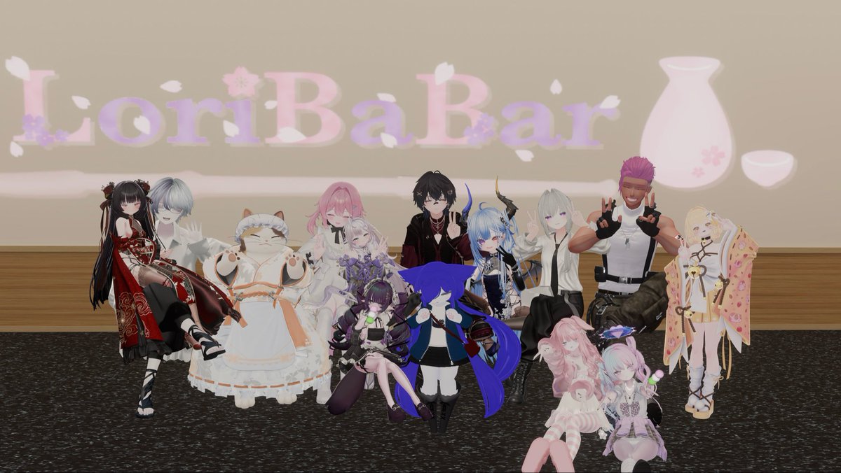 haru_trpg_1925's tweet photo. いっぱい可愛いって言ってもらえて満足じゃ〜〜
今回はにゅーふぇいす達が見学に来ておったぞ！賑やかで可愛いやつらじゃったの〜

#LoriBaBar https://t.co/rgXLsIPpEW