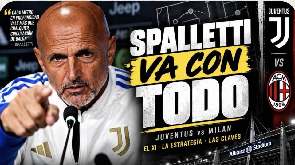 JuventusMiamiFL's tweet photo. 🔥 ¡Se viene Juventus-Milan! ⚪️⚫️

Spalletti habló y dejó varias claves. Analizamos sus declaraciones, el posible XI y las claves del partido.

🎥 Mira el nuevo video de #CalcioHEAT:
https://t.co/E2bh8yxVLe 

#JuveMilan #Juventus https://t.co/g5GcuRCiHu