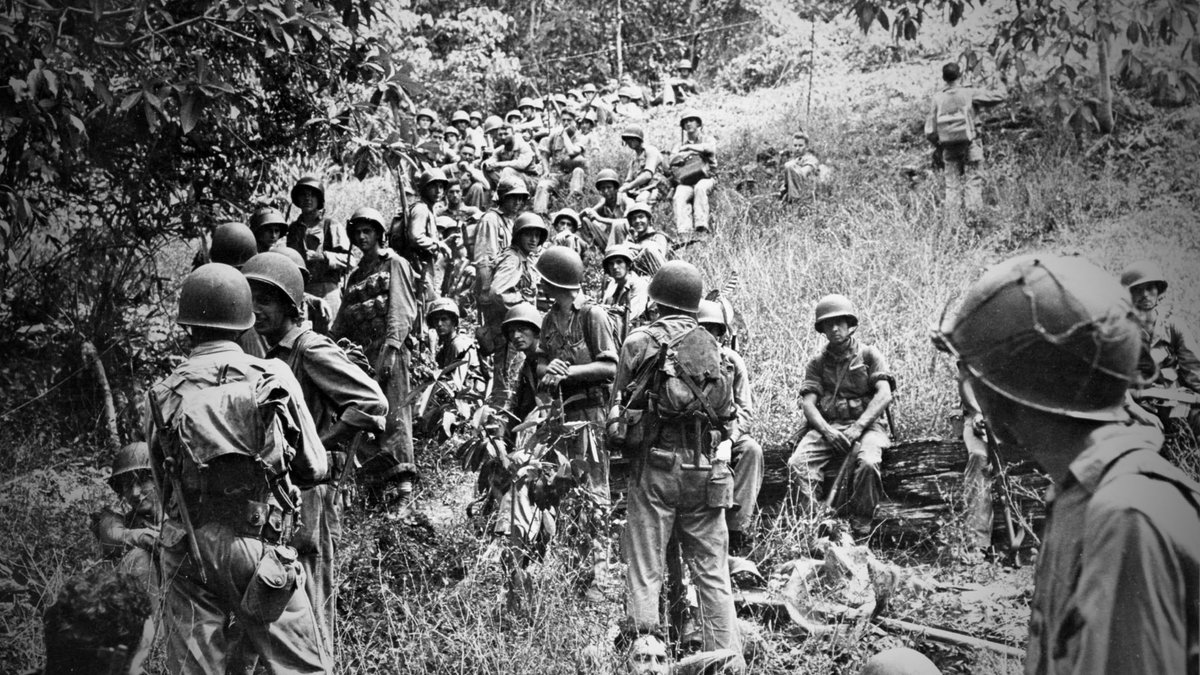 TheArmoryLife_'s tweet photo. The fight for Guadalcanal was waged on land, at sea and in the air.

Capt. Dale Dye, USMC (Ret.), looks back at the brutal campaign that helped shape the course of the war in the Pacific.

Read now: https://t.co/h5gdKtZrCx https://t.co/j9QBBhP0h2