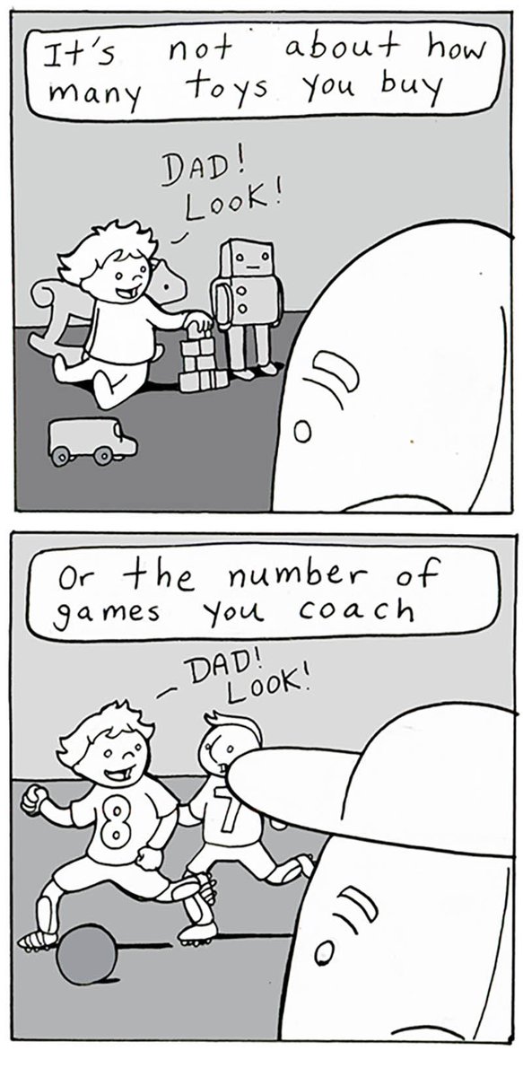 Lunarbaboon's tweet photo. Comic about being a great parent on TINYVIEW! Everyone can read this so please head over there and read it. Subscribe too if you want! https://t.co/M64BshugHJ https://t.co/5tDFM0FNZf