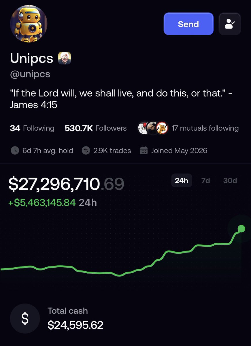 SolJakey's tweet photo. The craziest part about this,

Is only 26 thousand of it is in cash lol https://t.co/hs4uP8eOSZ