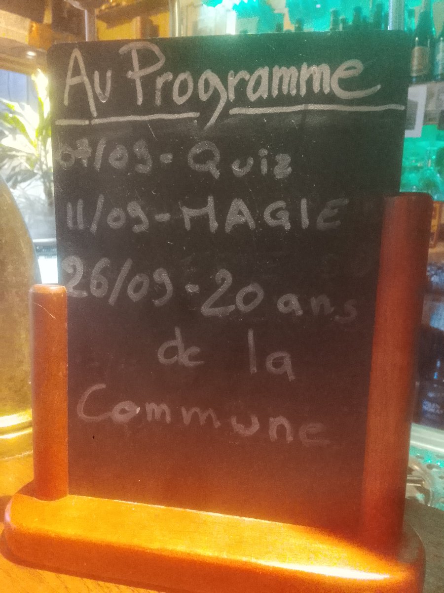 LoganLutin's tweet photo. En passant au Synthi j'ai vu qu'il y avait les 20 ans de la Commune au programme du Samedi 26 Septembre https://t.co/o8T6D5RXYG