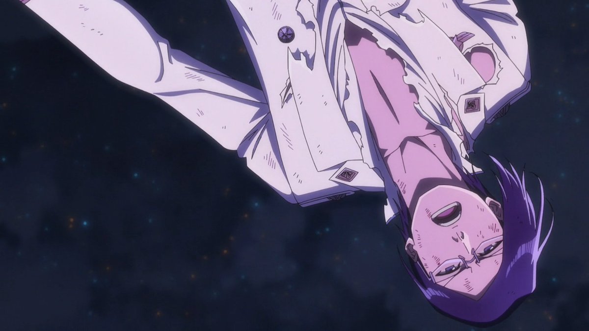 cherriyy_'s tweet photo. Sorry, I literally can’t focus on the episode because Ishida Uryu’s ripped outfit has his ABS out like this

and why are they looking so damn GLOWY...
Uryu, drop the skincare routine pls https://t.co/WN8dGhExNF