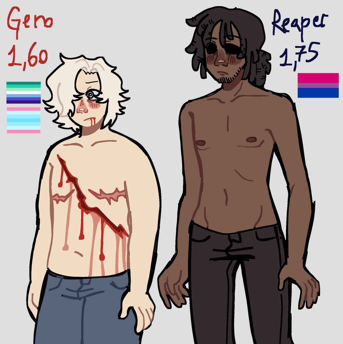 vampfrutilla's tweet photo. AfterDeath human headcanons!!! 
#aftertale #reapertale #afterdeath #undertaleㅤ https://t.co/RNzL6qUGMA