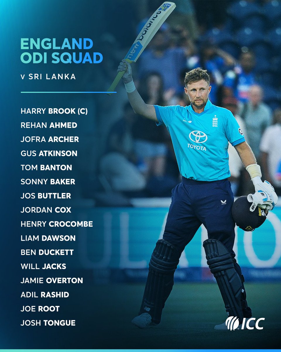 ICC's tweet photo. England have finalised their groups for the white-ball clashes against Sri Lanka 💪

Read more 👉 https://t.co/oNP6zrIoLW https://t.co/JJoLGU17gv