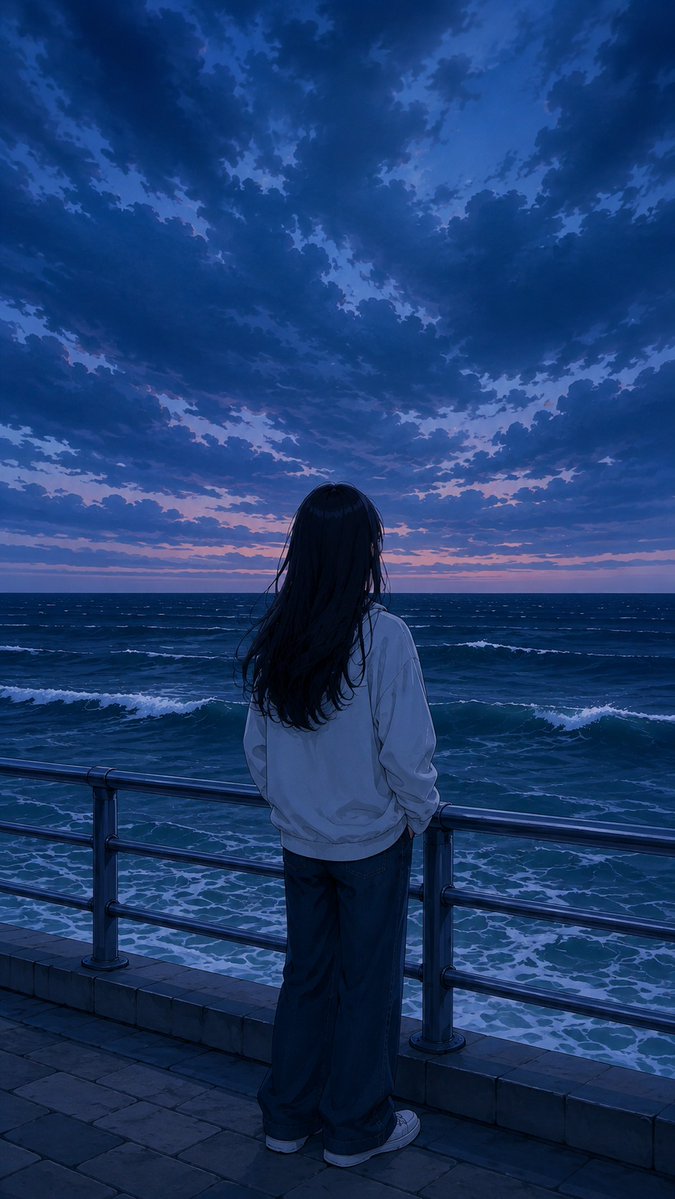 DavidMarkiewicz's tweet photo. Some souls carry storms behind their smiles, and it shows even in silence. 🖤🌧️... Quiet tears, heavy thoughts, and a kind of sadness that feels almost too beautiful to look away.. This is for the days when "I'm fine" is the biggest lie you tell https://t.co/ZlCskN5Vgp