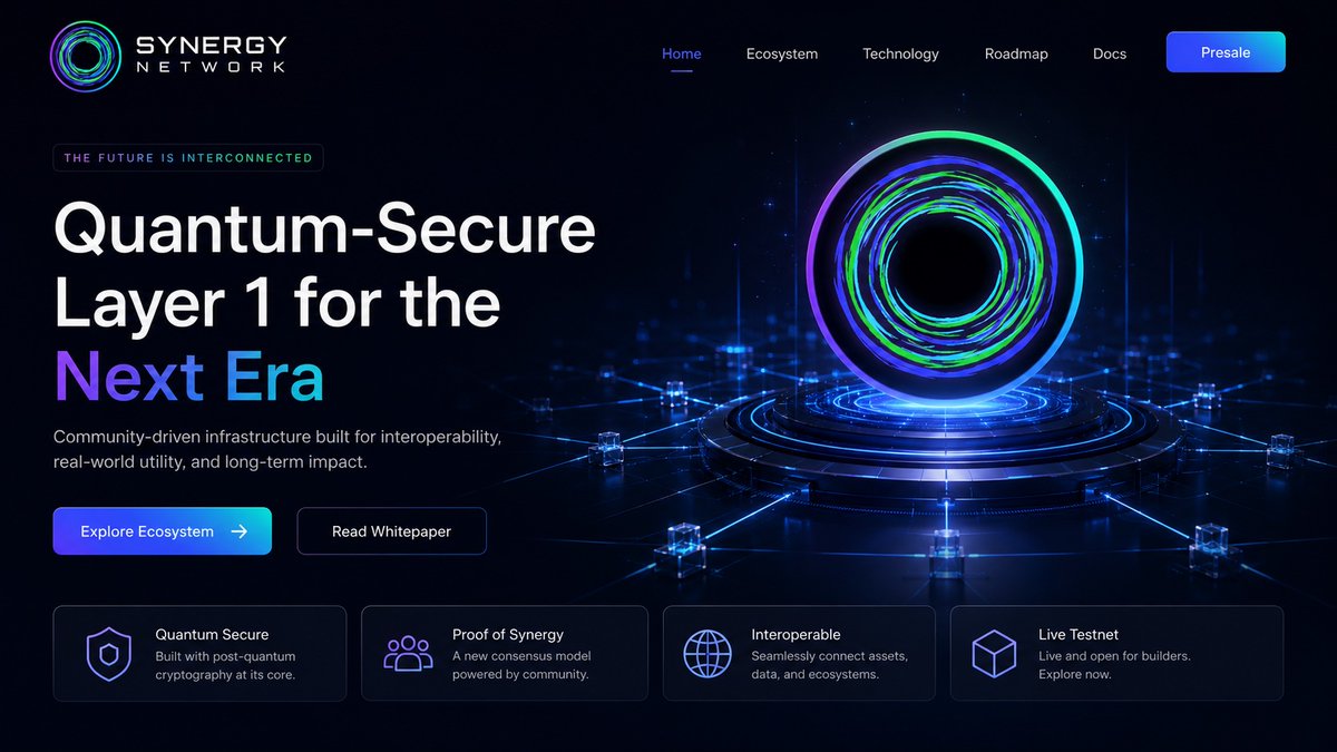 CCrypt76_'s tweet photo. 🚀 Synergy Network is now featured on @Benzinga

Our Proof-of-Synergy (PoSy) consensus model is designed to combine economic stake with validator performance, protocol compliance, and responsible participation - building toward a more balanced approach to blockchain security and governance. (Benzinga)

Read the full feature on Benzinga 👇

https://t.co/FL1CeNp55k
33/synergy-network-introduces-proof-synergy-consensus-model-focused-capital-performance

#SynergyNetwork #SNRG #ProofOfSynergy #Blockchain #Web3 #CryptoGiveaway
