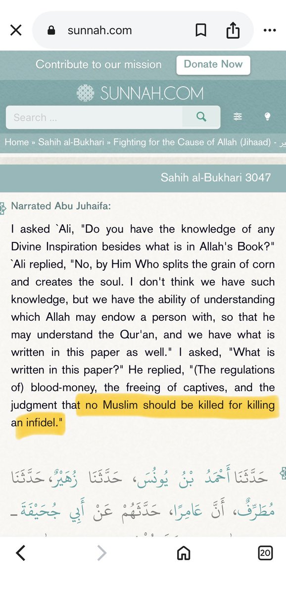 proudkafirG's tweet photo. Under Sharia, if a Muslim kills a non-Muslim, the Muslim goes free as if nothing happened.  

Next time you hear someone campaigning for Sharia law, punch him in the face. https://t.co/iDN2qS1RVn
