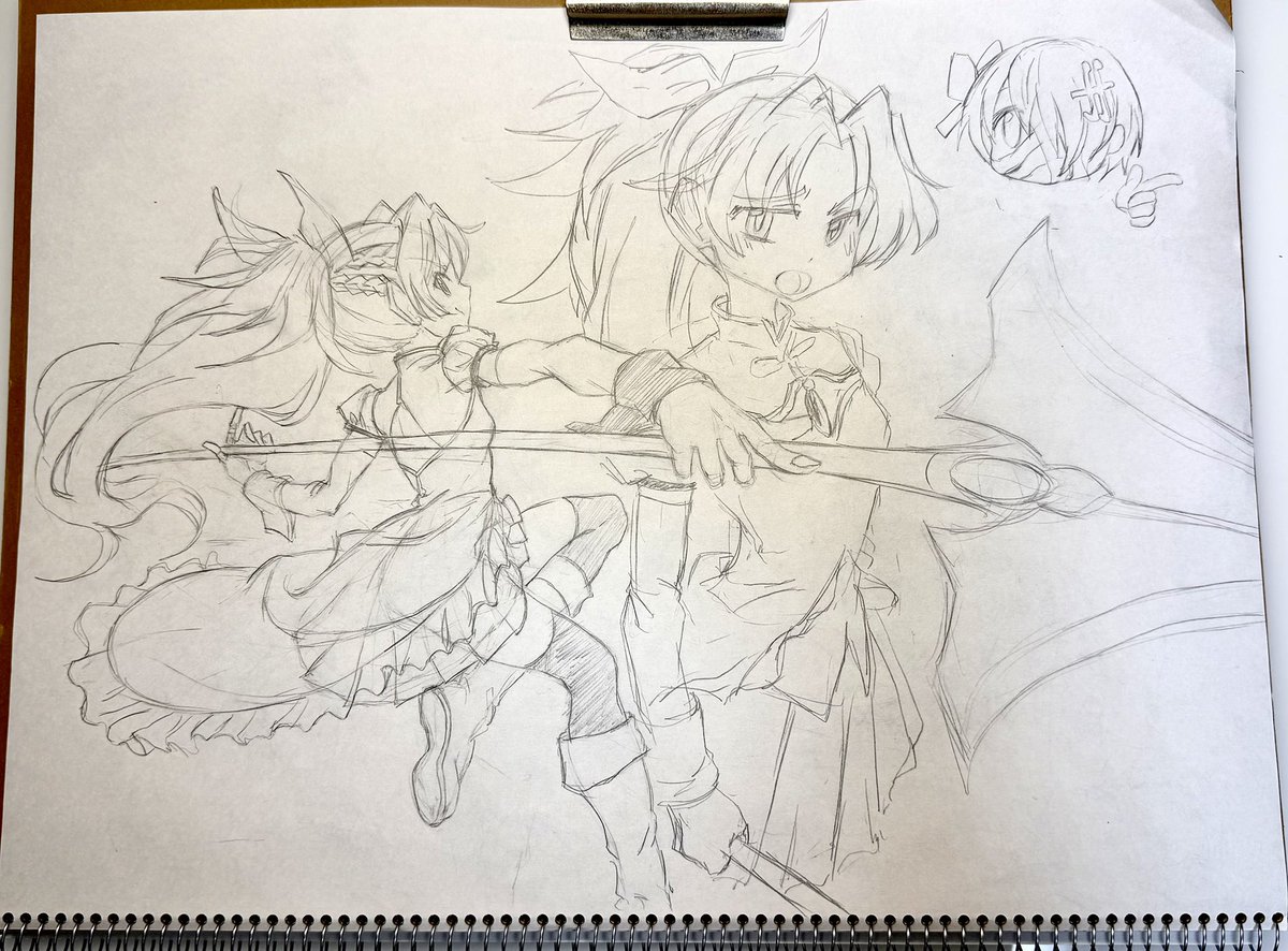 anime_ELDEN's tweet photo. 中学生のノートみたいなんでけた https://t.co/NCsV4gwuec
