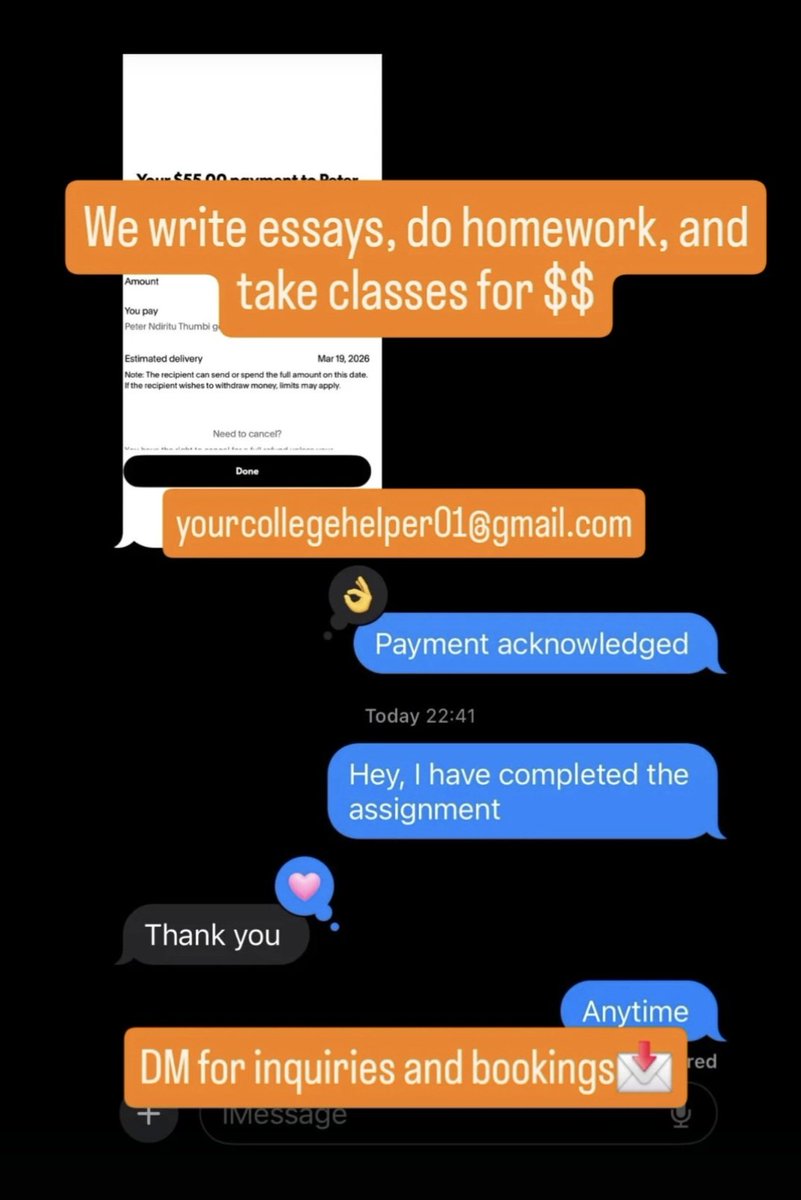 Peter_Nt_'s tweet photo. Hey y'all, don't let school work overwhelm you this semester. Let me help you beat the deadlines and improve your grades at affordable rates😊💯 https://t.co/FsfqTJM7jL