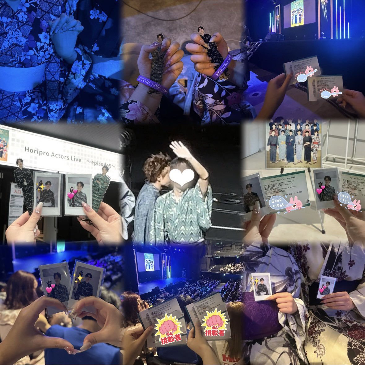 i0g3h's tweet photo. 260810.11🍒⭐️

ホリアク3️⃣公演たのしすぎた＞ꇴ＜♫
2日間浴衣参戦できたしsokusekiも見れて満足🖐🏻💖💯ひゅうがくんかっこよかったー(^з^) -♡

#ホリアク https://t.co/DnNVmLFenW