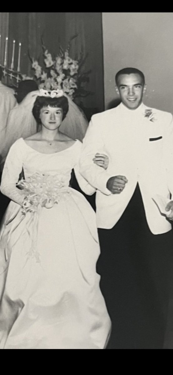 ggerould's tweet photo. 65 years ago today Miss Marlene and I took this memorable walk. What a journey! So fortunate and blessed to face life’s challenges with my best friend. https://t.co/obSIyIK48q