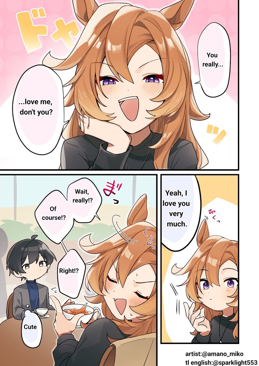 Tozrnbe's tweet photo. Married life with T.M. Opera O where you keep praising her from the deepest of your heart until she breaks. (My Overlord is the cutest) https://t.co/LQvnAAUSfy