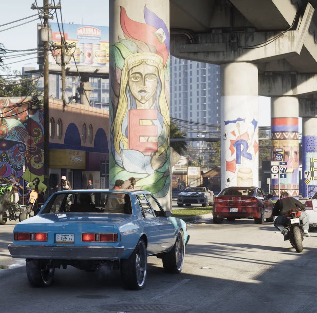 GGamingAR's tweet photo. 🚨 تفاصيل جديدة عن GTA VI تكشف حجم عالم اللعبة 🤯

🔸 بعد فتح التجول الحر، تقدر تستكشف ليونيدا بالكامل بدون حواجز أو قيود

🔸 خريطة اللعبة يُقال إنها ضعف حجم خريطة GTA V، و3 أضعاف المساحة القابلة للعب في RDR2

🔸 مدينة Vice City أكبر بمرتين من Los Santos، والمناطق خارجها أكبر بـ11 مرة من المناطق خارج Los Santos

🔸 العالم يتكوّن من 5 مقاطعات وحوالي 10 مدن وبلدات، بالإضافة إلى عدة جزر

🔸 الاستكشاف تحت الماء موجود مع معدات غوص وحطام سفن وكنوز مخفية

🔸 خريطة الإيقاف تحتوي على صور ثلاثية الأبعاد بأسلوب الأقمار الصناعية وتساعدك في التخطيط للسطو

🔸 الخريطة تعرض مواقع العصابات والمتاجر وقيمة الغنائم المتوقعة ونقاط الدخول والخروج

🔸 مئات المباني ستكون قابلة للدخول، مع إخفاء المناطق غير المستكشفة بضباب الحرب

🔸 التنقل السريع متاح عبر الحافلات والقطارات والتاكسي وتطبيق RydeMe والـMetromover، مع إمكانية التفاعل مع الركاب أثناء الرحلة

🔸 تقدر تشتري عدة كراجات في أنحاء ليونيدا، لكن الـSafehouses غير قابلة للشراء

🔸 نقاط المهمات تظهر باللون الوردي، بينما النقاط التي تحددها بنفسك تظهر باللون السماوي

🔸 Mount Kalaga في شمال ليونيدا هي أعلى نقطة في الخريطة

🔸 نظام حرارة الجرائم يظهر مباشرة على الخريطة ويحدد المناطق التي ارتكبت فيها جرائم وقد تواصل الشرطة مراقبتها

🔸 عند الوصول إلى 6 نجوم، تمتد منطقة المطاردة لتشمل خريطة GTA VI بالكامل

🔸 المباني التي تحتوي على مهابط طائرات فوق أسطحها ستكون قابلة للدخول بالكامل والوصول لأعلى طابق بدون شاشات تحميل