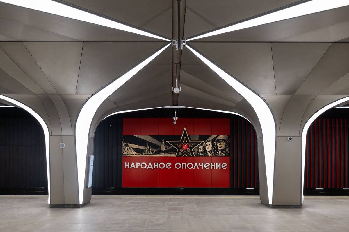 BrianMcDonaldIE's tweet photo. Moscow got a new metro line today, with the first 8.7 km section of the Rublyovo-Arkhangelskaya Line.
The five-station stretch includes Delovoy Tsentr, Shelepikha, Zvenigorodskaya, Narodnoye Opolcheniye and Bulvar Generala Karbysheva. It's Moscow Metro’s 17th line and is expected to improve transport links for more than 550,000 residents across several western and northwestern districts.
Another five stations will open next year, if all goes to plan.
