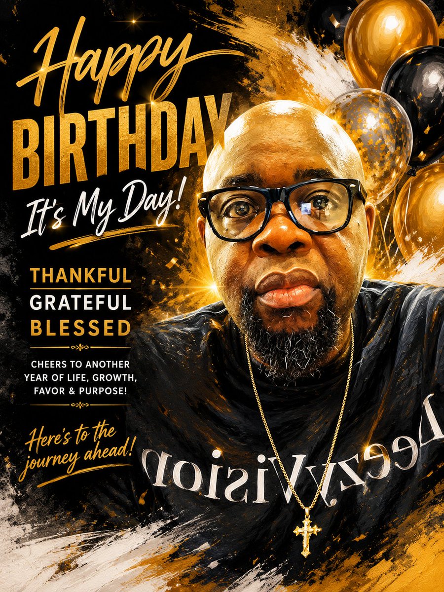 DVision242's tweet photo. Grateful 🎉🥳 🎂 https://t.co/zf7OOvpfl3