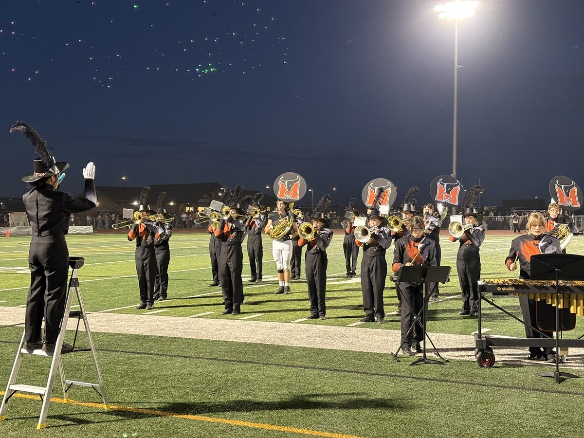 MeadHSBands's tweet photo. Another Maverick win, and a great performance by the band! #mavbandfam @MeadAthletics @MeadHS @MeadFootball https://t.co/bfv28Q0Q6X