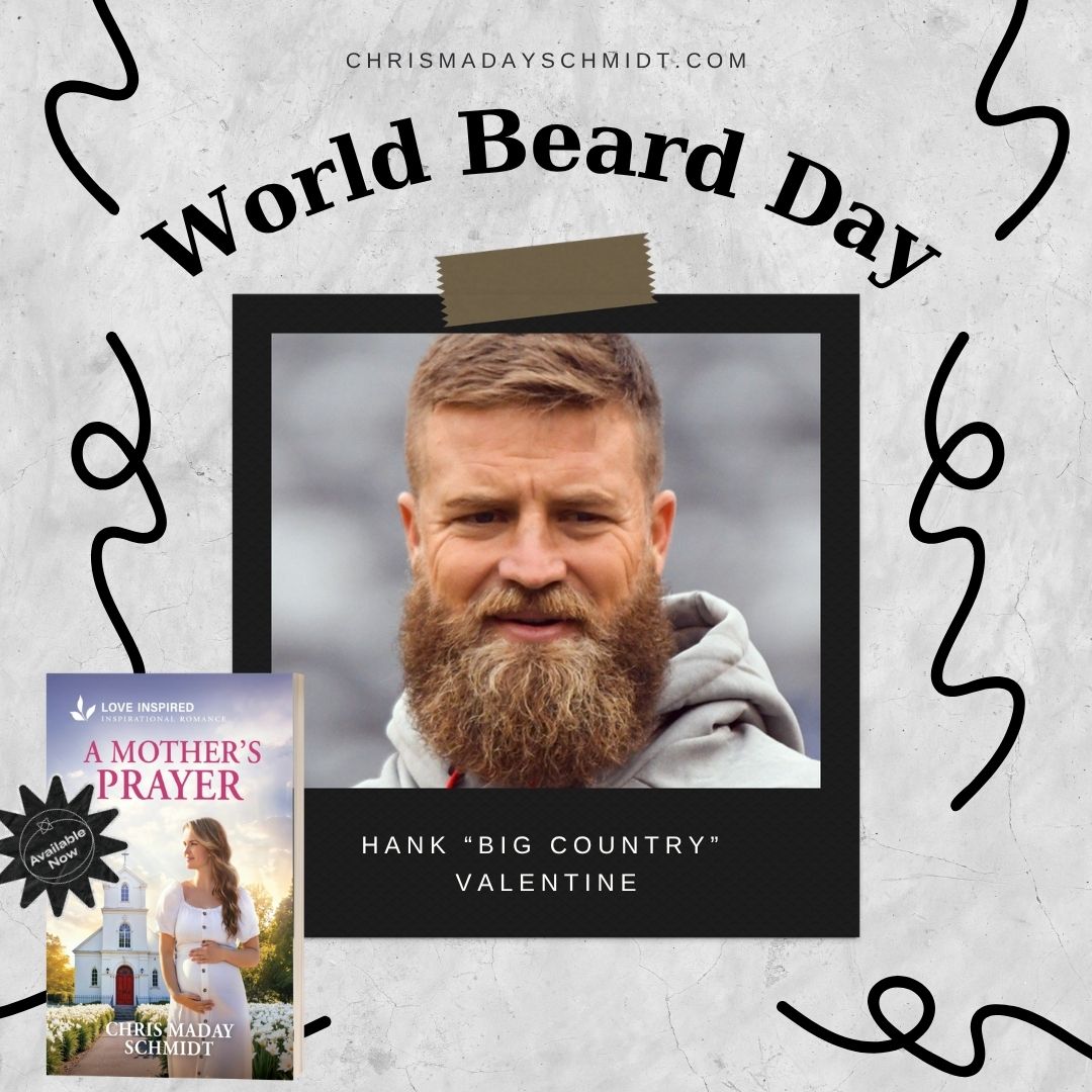 AlwaysWriteTime's tweet photo. 🧔 Happy World Beard Day!
Can a beard make readers think they know a character before he says a word? 😂
Hank’s says “grizzly.” His heart says “teddy bear.” ❤️
Writers, do you use facial hair to shape first impressions?
#WorldBeardDay #WritingCommunity #amwriting #AMothersPrayer https://t.co/QaSlhCF4Lw