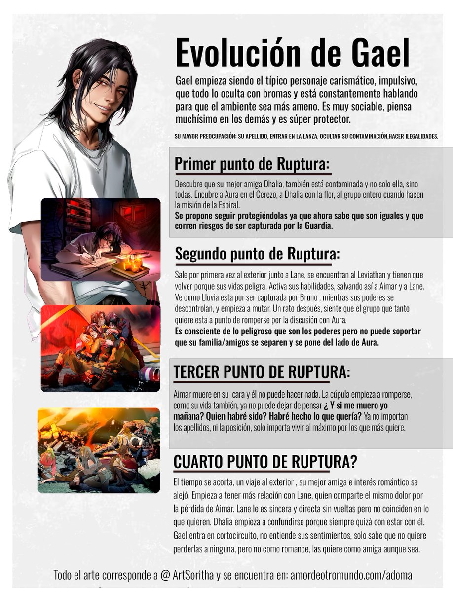 archekud's tweet photo. #ADOMA #ADOMAspoilers

Hoy me levante Pro-Gael (? y me acorde de todo su trayecto hasta la ultima partida🤧 En este segundo arco me gusto mucho su evolución, se nota el nivel de complejidad y todo su rallada mental. Porque quien no sobrepiensa mas de una vez? xD https://t.co/y8yRf5B0WM