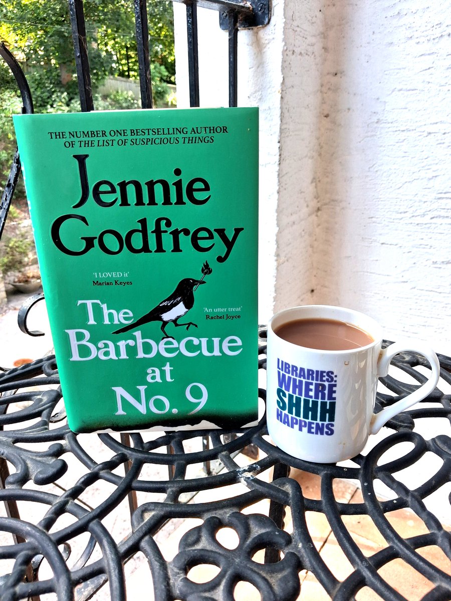 Wiltsplus's tweet photo. @bertsbooks The Barbecue At No.9 by Jennie Godfrey. A tale of family ,community and secrets set in 1985 suburbia against the background of the Live Aid concert. https://t.co/O7yaLDGAwu