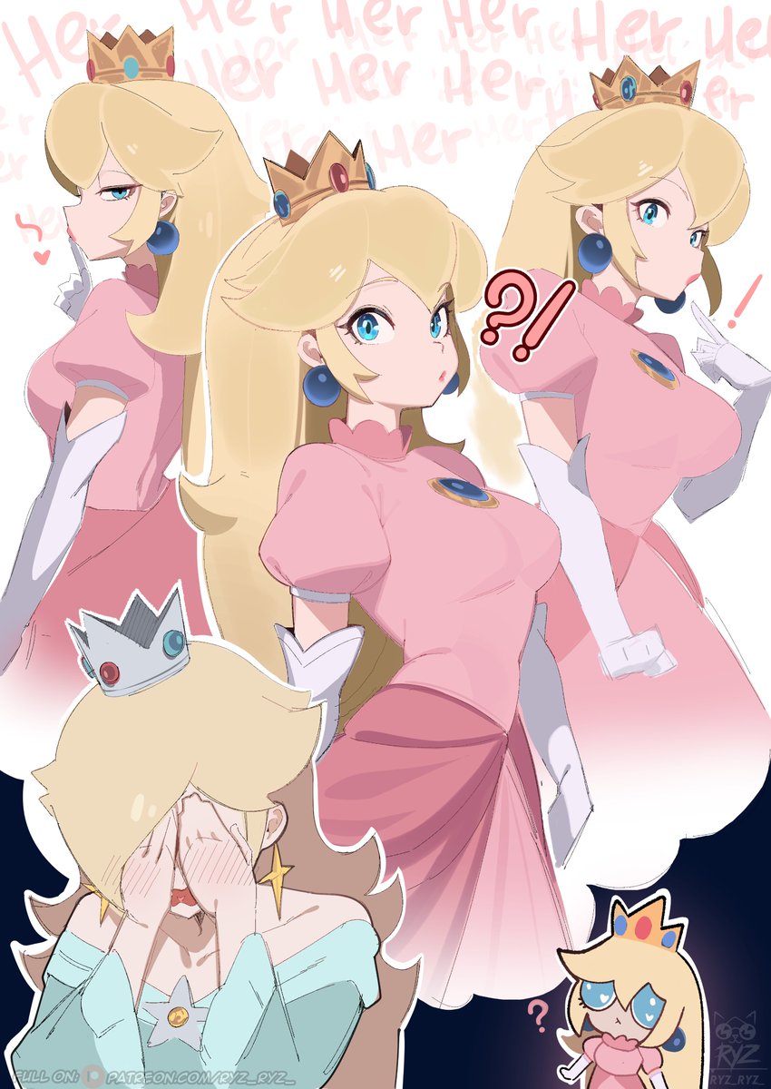 ryzz_ryzz_'s tweet photo. Peach and Rosalina stuff https://t.co/hNKyVU1Iqi