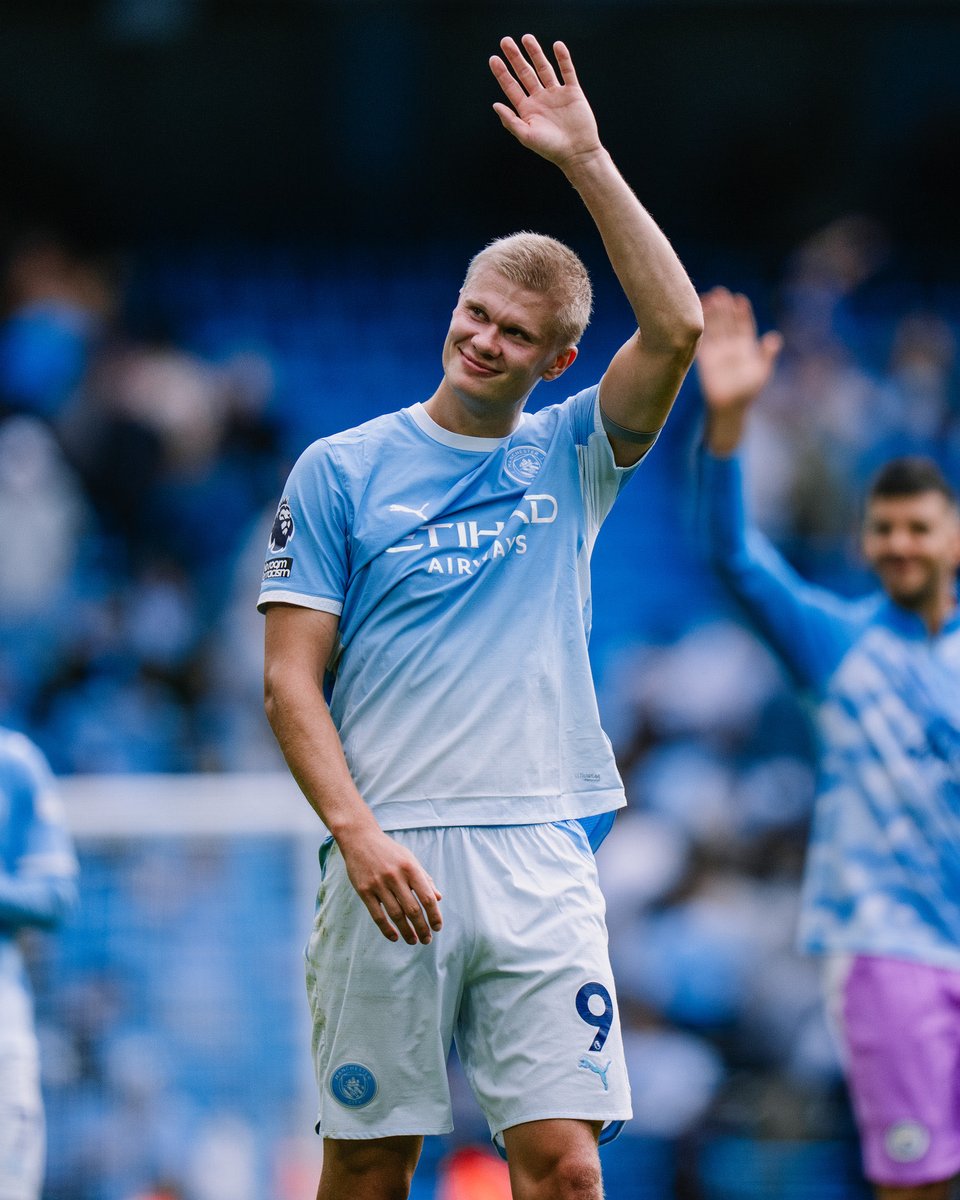 haalandaily's tweet photo. Haaland on today’s match. 🫶🏻 https://t.co/klypdKjP0b